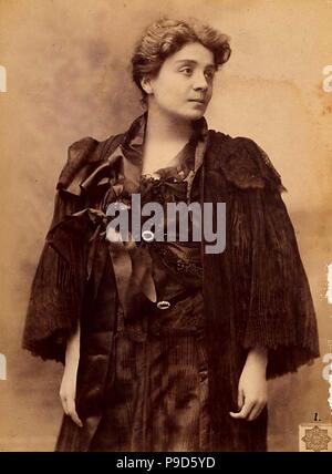 L'actrice italienne Eleonora Duse (1858-1924) à New York. Musée : collection privée. Banque D'Images