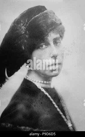 La princesse Victoria Melita de Saxe-cobourg et Gotha (1876-1936). Musée : collection privée. Banque D'Images