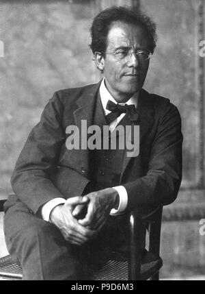 Portrait de Gustav Mahler (1860-1911). Musée : collection privée. Banque D'Images