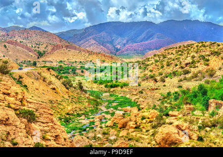 Paysages de la province de Batna en Algérie Banque D'Images