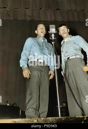 Sauts, alias : Wieden 433 der Division, USA 1952, Regie : Norman Taurog, acteurs : Dean Martin, Jerry Lewis Banque D'Images