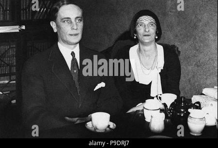 Félix Youssoupov et son épouse, la Princesse Irina Alexandrovna de Russie. Musée : collection privée. Banque D'Images