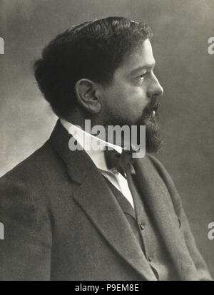 Claude Debussy (1862-1918). Compositeur français. Portrait. La photographie. Banque D'Images