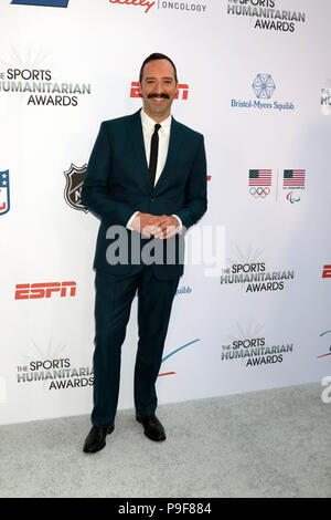 Los Angeles, CA, USA. 17 juillet, 2018. Tony Hale à la 4e Annual Sports Awards humanitaires au Novo par Microsoft le 17 juillet 2018 à Los Angeles, Californie. Crédit : David Edwards/Daily/celeb Punch Media/Alamy Live News Banque D'Images