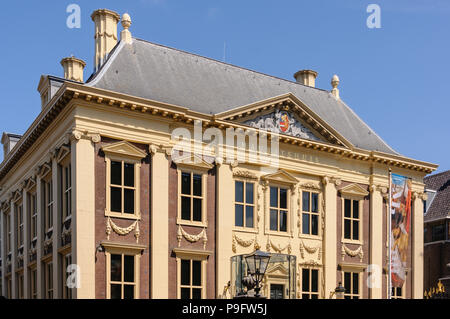 Art museum Mauritshuis, construit entre 1636 et 1641, à la Haye, aux Pays-Bas. Banque D'Images