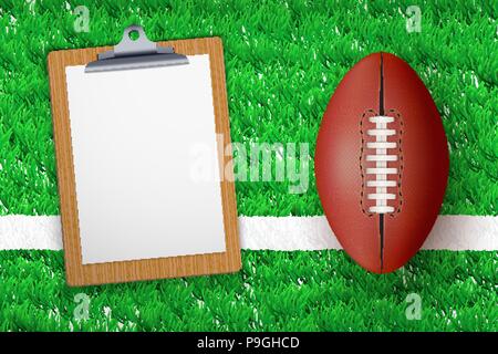 Presse-papiers vierges Coaching Illustration de Vecteur