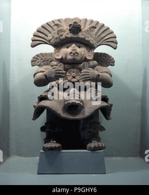 La figure de la période classique de Monte Alban. Banque D'Images