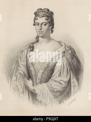 Marie-Anne de la Trémoille (1642-1722), la princesse des Ursins, homme politique français, courtisane de Maria… Banque D'Images