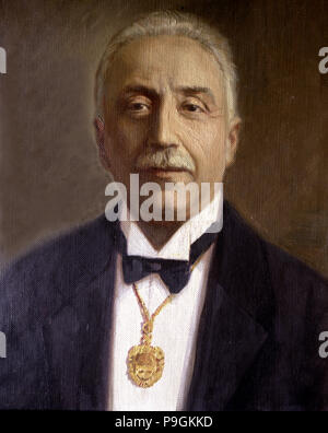 Niceto Alcalá Zamora (1877-1949) Président de la Seconde République Espagnole. Banque D'Images