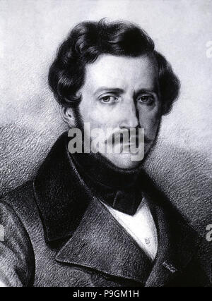 Gaetano Donizetti (1797-1848), compositeur italien. Banque D'Images