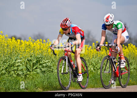 Course cycliste Banque D'Images