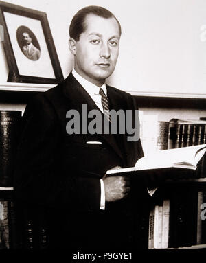 José Antonio Primo de Rivera (1903-1936), homme politique espagnol, fondateur de la phalange. Banque D'Images