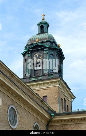 Cathédrale de Göteborg, Suède avec ciel bleu en arrière-plan Banque D'Images