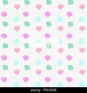 Vector retro seamless pattern, avec des diamants. Peut être utilisé pour le papier peint, trames, l'arrière-plan de la page web, des textures de surface Illustration de Vecteur