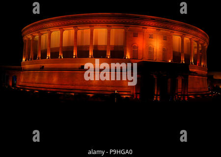 Le parlement de l'Inde, petite copie de parlement à Gujarat-India Banque D'Images