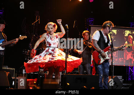 L'exécution d'Swansons en concert au Rose à Pasadena, en Californie. Comprend : l'Swansons Où : Pasadena, California, United States Quand : 15 Juin 2018 Crédit : Sheri/WENN.com Determan Banque D'Images