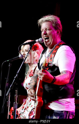 L'exécution d'Swansons en concert au Rose à Pasadena, en Californie. Comprend : l'Swansons Où : Pasadena, California, United States Quand : 15 Juin 2018 Crédit : Sheri/WENN.com Determan Banque D'Images