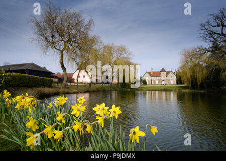 Smeetham Grange Hall, Essex Banque D'Images