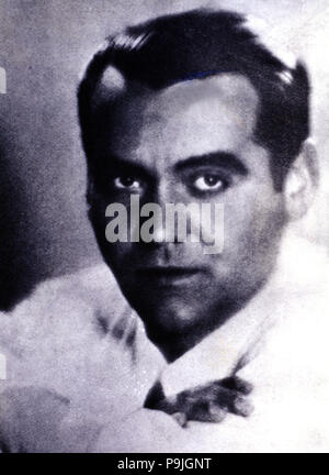 Federico Garcia Lorca (1898-1936), écrivain espagnol. Banque D'Images
