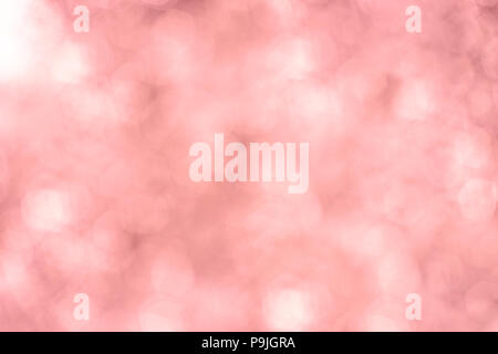 Bokeh flou vintage rose rose fond pastel. Banque D'Images