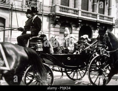 José de la Cruz Porfirio Díaz Mori (1830-1915), militaire mexicain, président du Mexique, accompanie… Banque D'Images