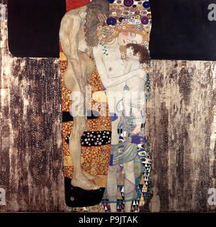 Les trois âges de la femme', 1910, de Gustav Klimt. Banque D'Images