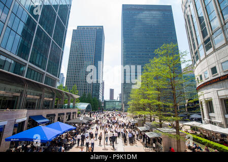 Canary Wharf, London, UK Banque D'Images