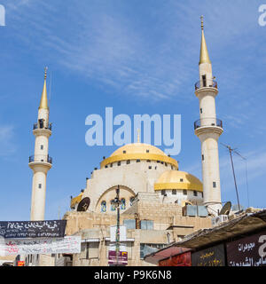 Madaba, Jordanie - 25 avril 2016 : la mosquée dans le centre de Madaba en Jordanie Banque D'Images