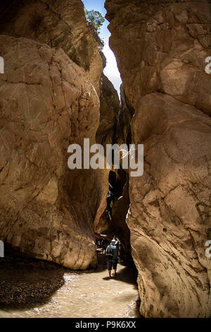 Canyon Saklikent, Fethiye Mugla, Turquie Banque D'Images