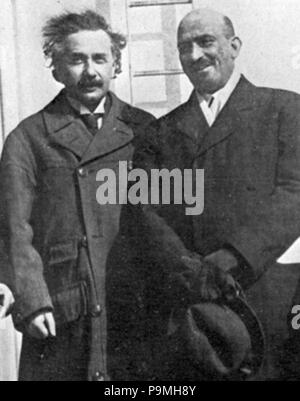 Albert Einstein 109 photo 1921 OSM (rognée) Banque D'Images