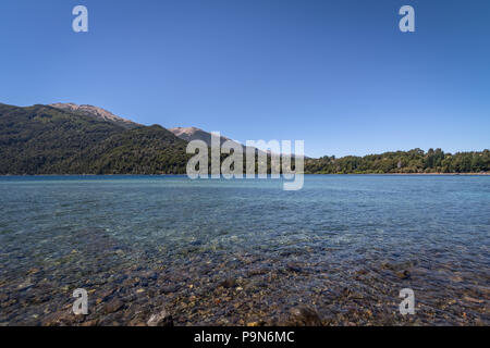 Correntoso Lake - Villa La Angostura, Patagonie, Argentine Banque D'Images