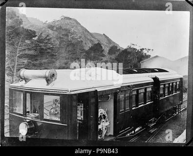 330 essence-électricité Westinghouse Motor rail, vers 1914. 307043 ATLIB Banque D'Images