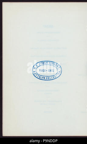 636 FACULTÉ BANQUET POUR LA CLASSE DE '97 (organisé par l'Université de Pennsylvanie) du département de la dentisterie (at) "L'HÔTEL BELLEVUE, à Philadelphie (PA)" (hôtel ;) (NYPL)-270991-4000004315 Hades Banque D'Images