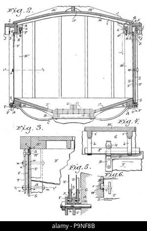 221891 Brasserie Abresch brevet wagon dessin (2) Banque D'Images