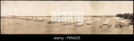 71 55e Régiment, Iowa Nat. Garde côtière canadienne, 1908 RCAC2007664524 Banque D'Images