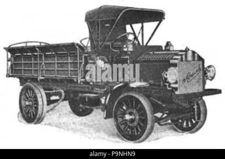 31 Abresch-Cramer 1911 Modèle C 3-4 camion tn Banque D'Images