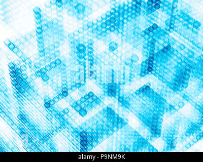 Résumé Contexte Les cubes - image générée numériquement Banque D'Images
