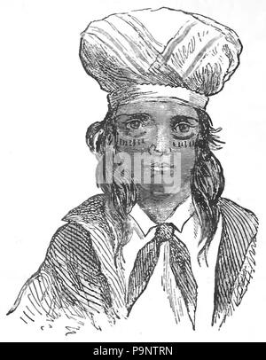 Atlantis 164 - Le monde antédiluvien 1882 p190 Banque D'Images