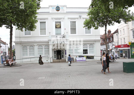 Willis Museum, Basingstoke, Hampshire, Angleterre. Banque D'Images