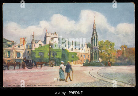 175 Mémorial des martyrs et au Balliol College d'Oxford. Npar (443982) Banque D'Images