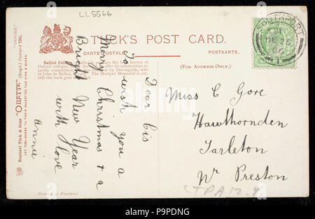 175 Mémorial des martyrs et au Balliol College d'Oxford. Npar (443983) Banque D'Images