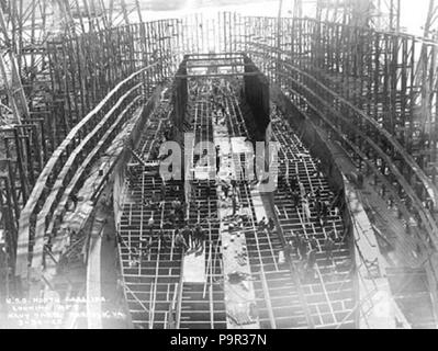 190 BB-52 Caroline du PCU, vue de l'arrière à l'avant Banque D'Images