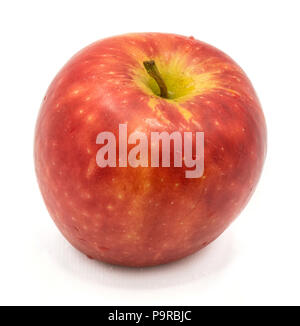 Un ensemble de la pomme Kanzi isolé sur fond blanc Banque D'Images