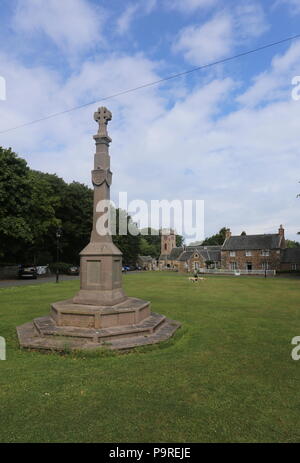 War Memorial Église Paroissiale Dirleton East Lothian Ecosse Juillet 2018 Banque D'Images