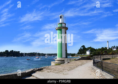 Le vieux phare Bretagne Banque D'Images