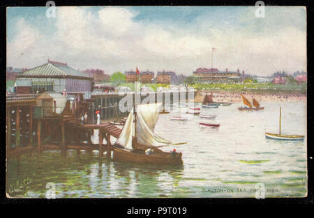 316 Clacton-on-sea de Pier (NPAR) 438560 Banque D'Images
