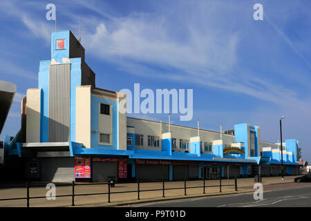 Adventureland, nouvelle station balnéaire de Brighton, ville Wallasey, Wirral, Merseyside, England, UK Banque D'Images