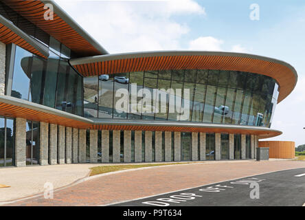 La charité de l'enfant Autisme Caudwell nouveau centre à la Keele University, Glasgow, Royaume-Uni. Le nouveau bâtiment offre un espace pour la thérapie et la recherche. Banque D'Images