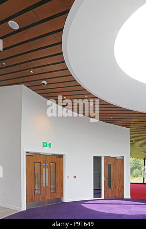 Intérieur de Caudwell Children's nouveau centre de l'autisme à l'Université de Keele, Stoke on Trent, Royaume-Uni. Le nouveau bâtiment offre un espace pour la thérapie et la recherche. Banque D'Images