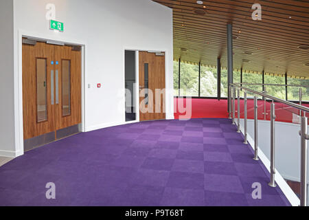 Intérieur de Caudwell Children's nouveau centre de l'autisme à l'Université de Keele, Stoke on Trent, Royaume-Uni. Le nouveau bâtiment offre un espace pour la thérapie et la recherche. Banque D'Images